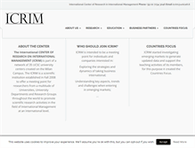 Tablet Screenshot of icrim.eu